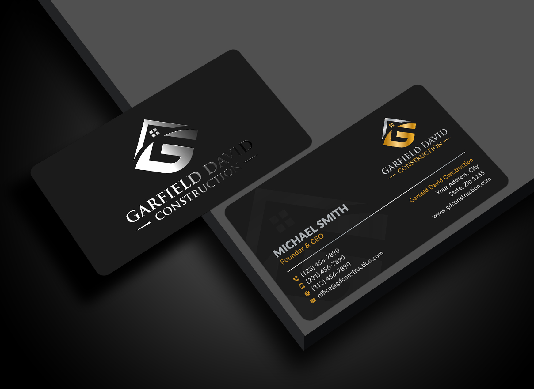 Business Card Design by Sun Moon Graphic Designer for The Cheshire Gardening Company Ltd | Design #31594524