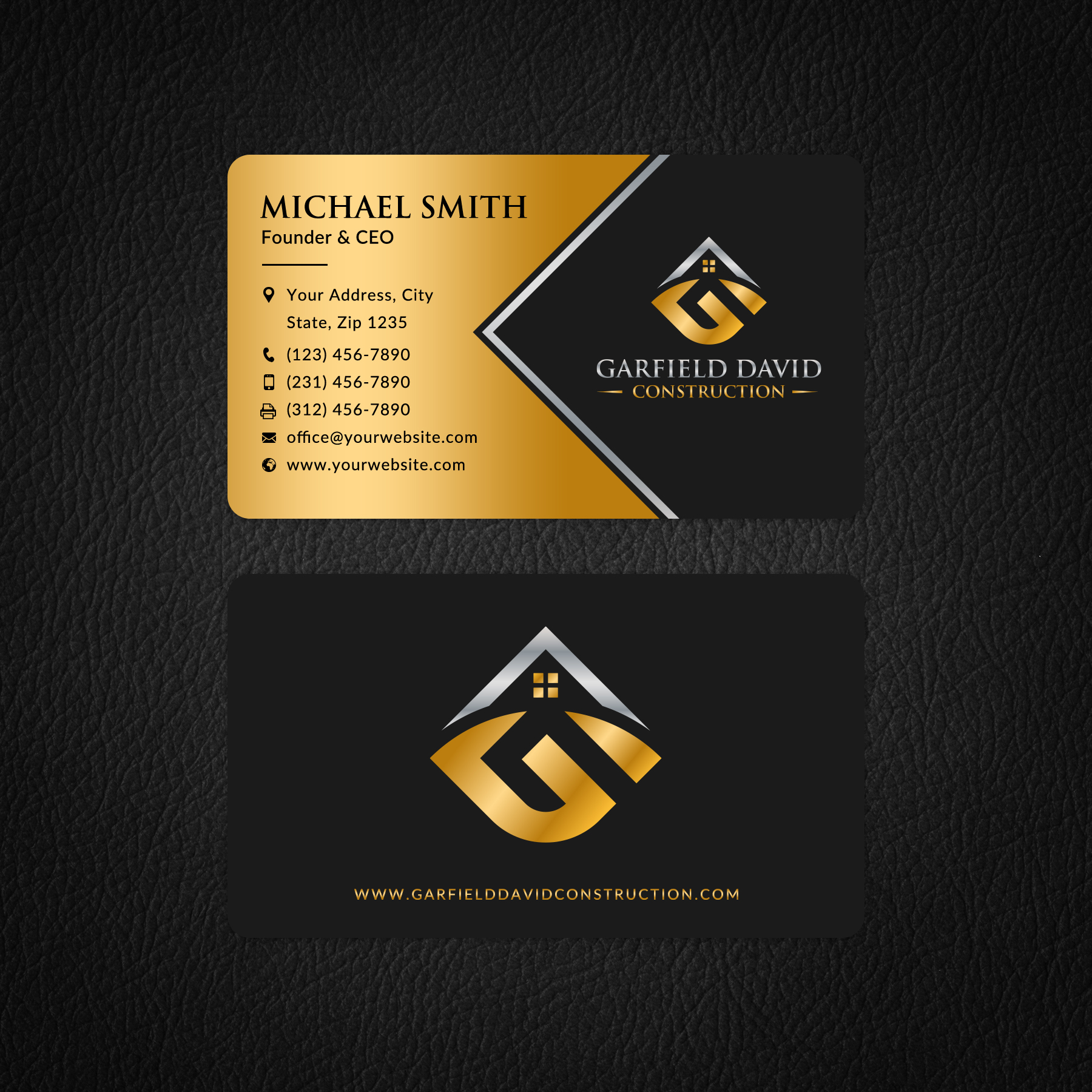 Design de Carte de Visite par Sun Moon Graphic Designer pour The Cheshire Gardening Company Ltd | Design #31594526