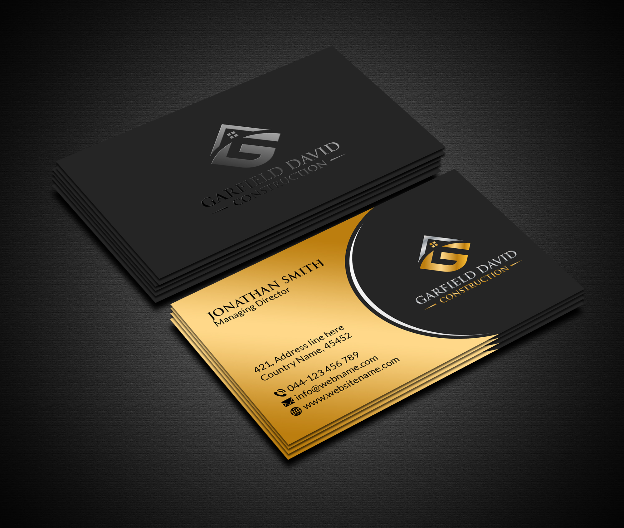 Business Card Design by Creations Box 2015 for The Cheshire Gardening Company Ltd | Design #31610508