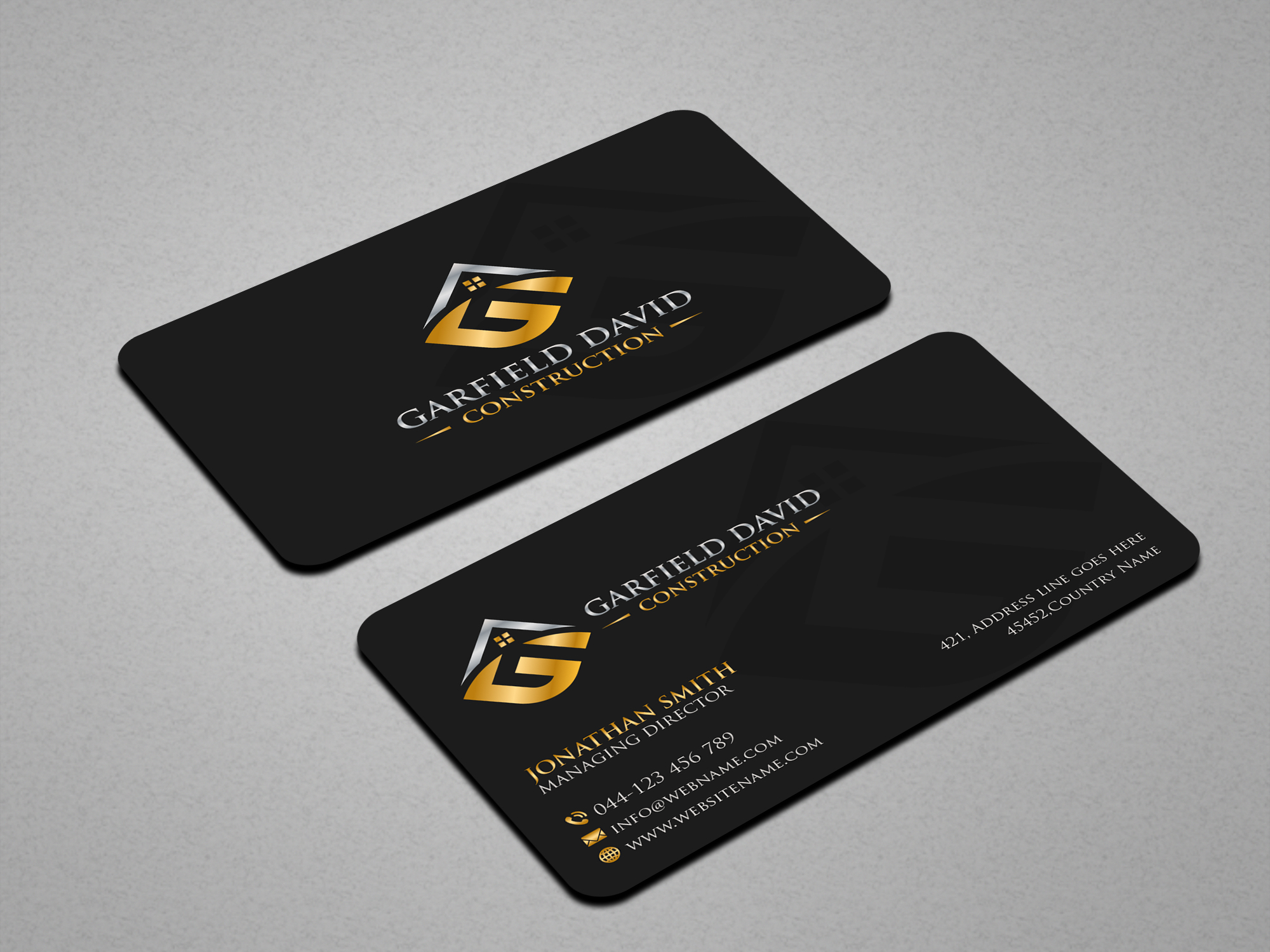 Business Card Design by Creations Box 2015 for The Cheshire Gardening Company Ltd | Design #31610510