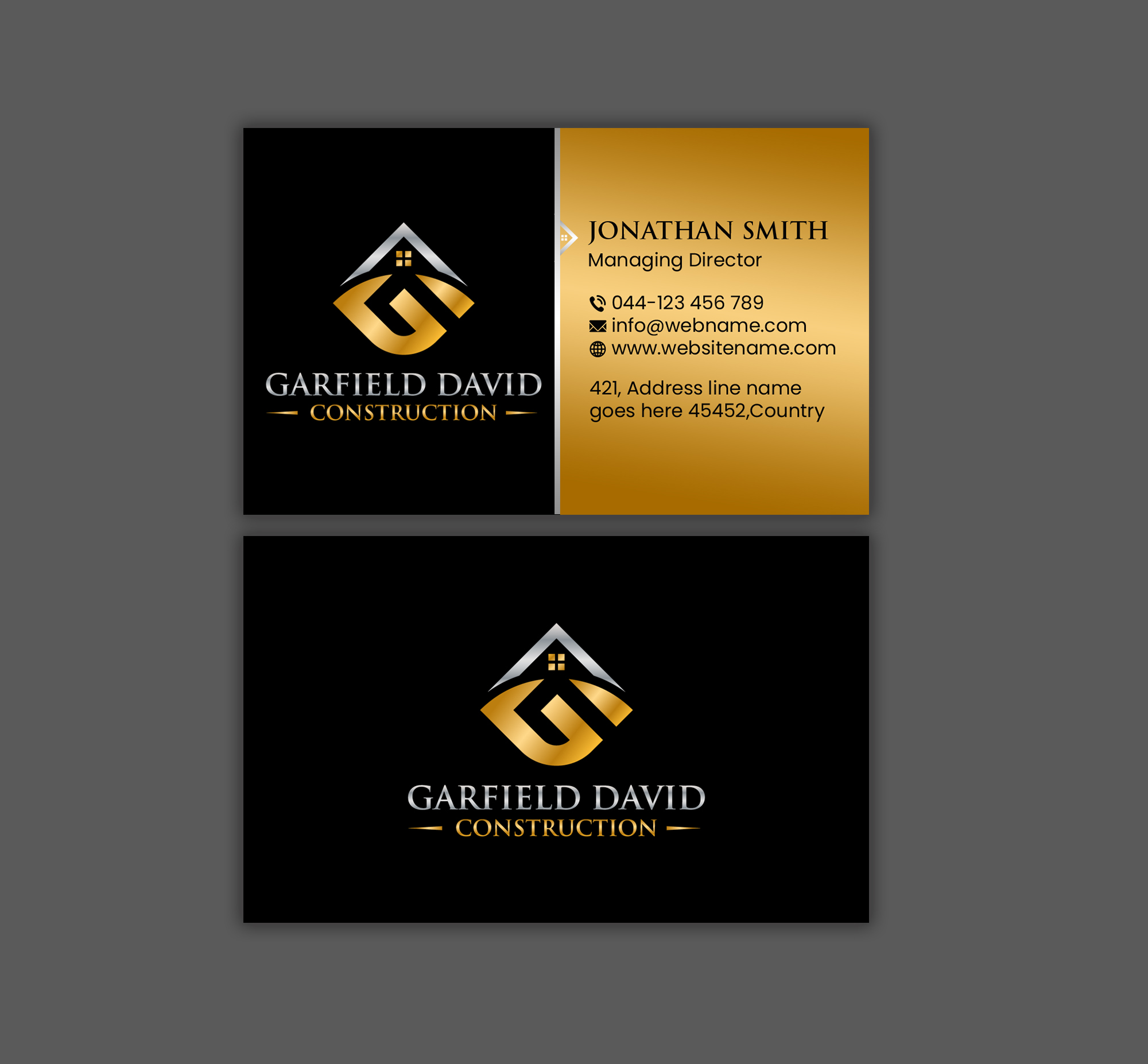 Business Card Design by Creations Box 2015 for The Cheshire Gardening Company Ltd | Design #31615610