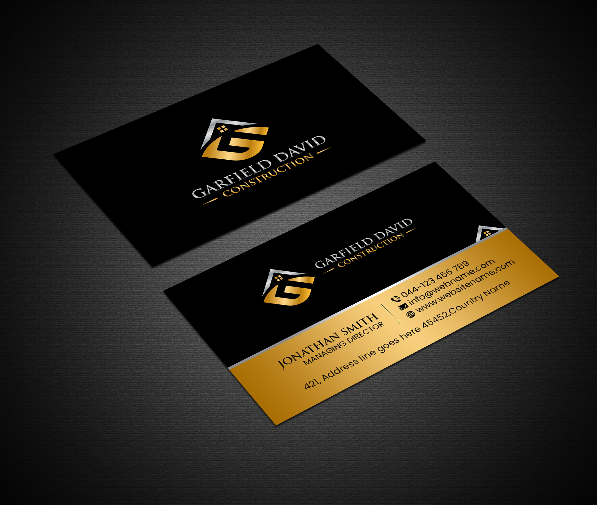 Business Card Design by Creations Box 2015 for The Cheshire Gardening Company Ltd | Design #31615611