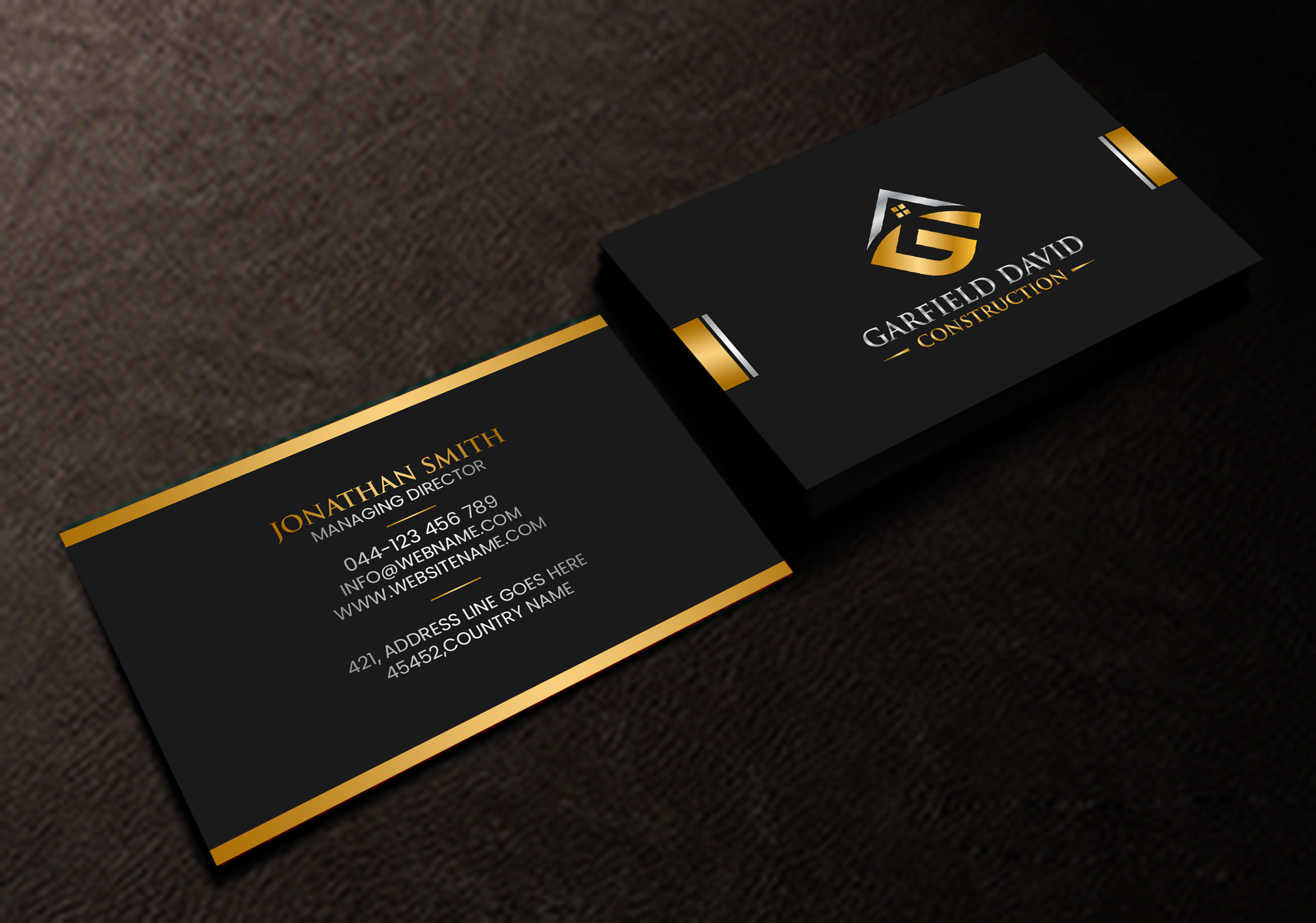 Business Card Design by Creations Box 2015 for The Cheshire Gardening Company Ltd | Design #31615613