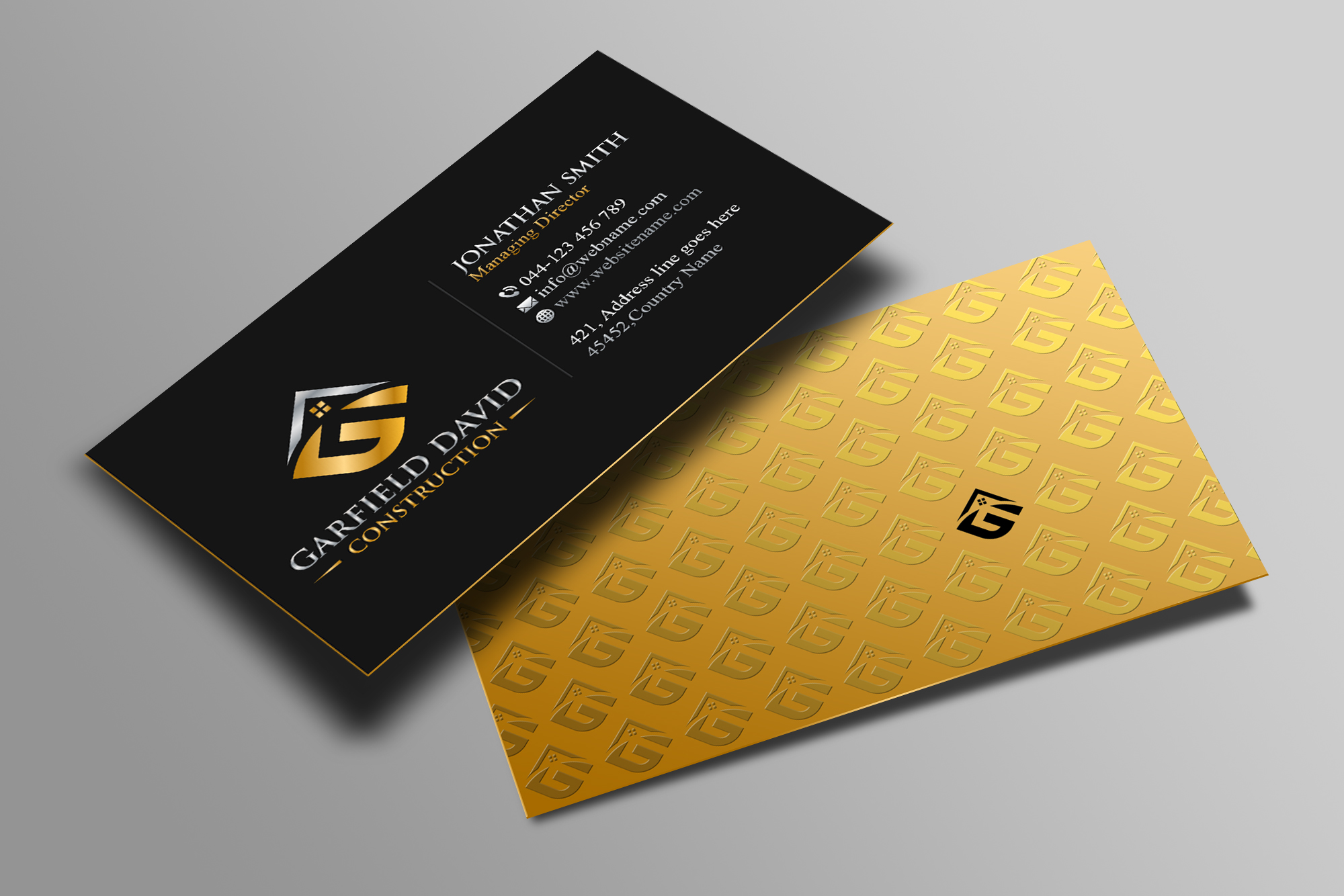 Business Card Design by Creations Box 2015 for The Cheshire Gardening Company Ltd | Design #31615620