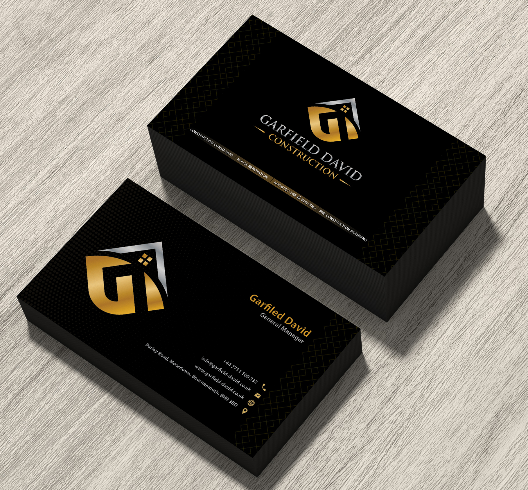 Business Card Design by Aaron V for The Cheshire Gardening Company Ltd | Design #31601545