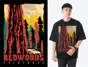 T-shirt Design by DoppelGanger Studio for Coastal Wilderness | Design: #31625710