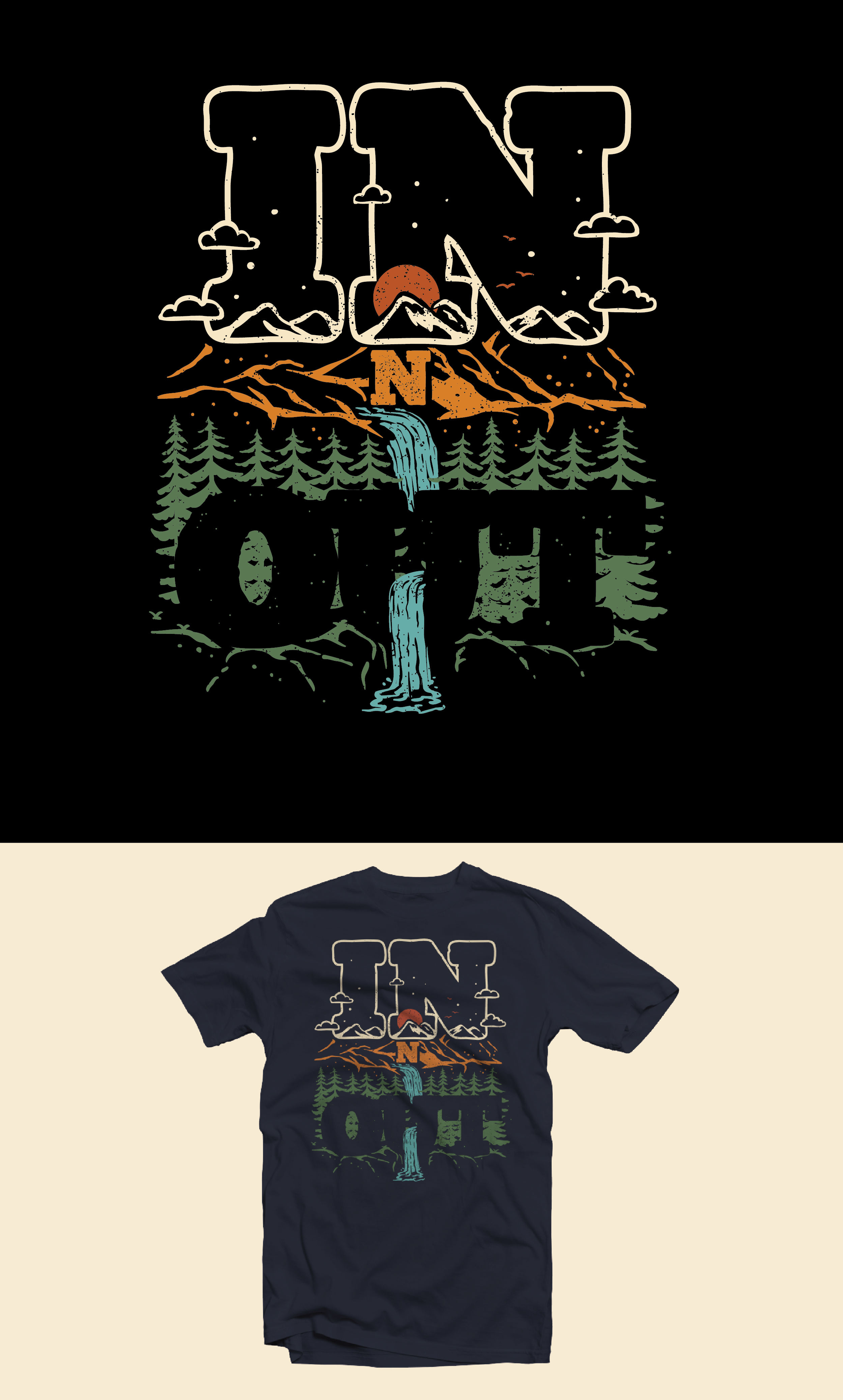 Diseño de Camiseta por Ngoeg para Coastal Wilderness | Diseño #31635064