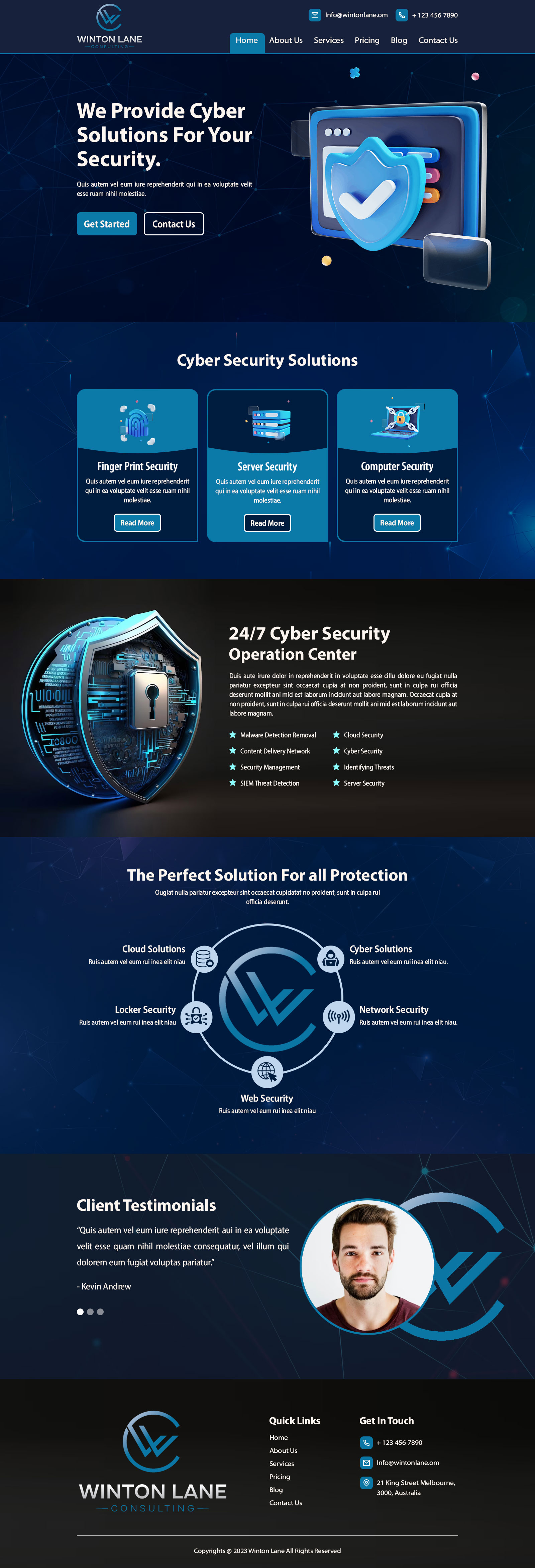 Web Design by MAZY for this project | Design #31603670