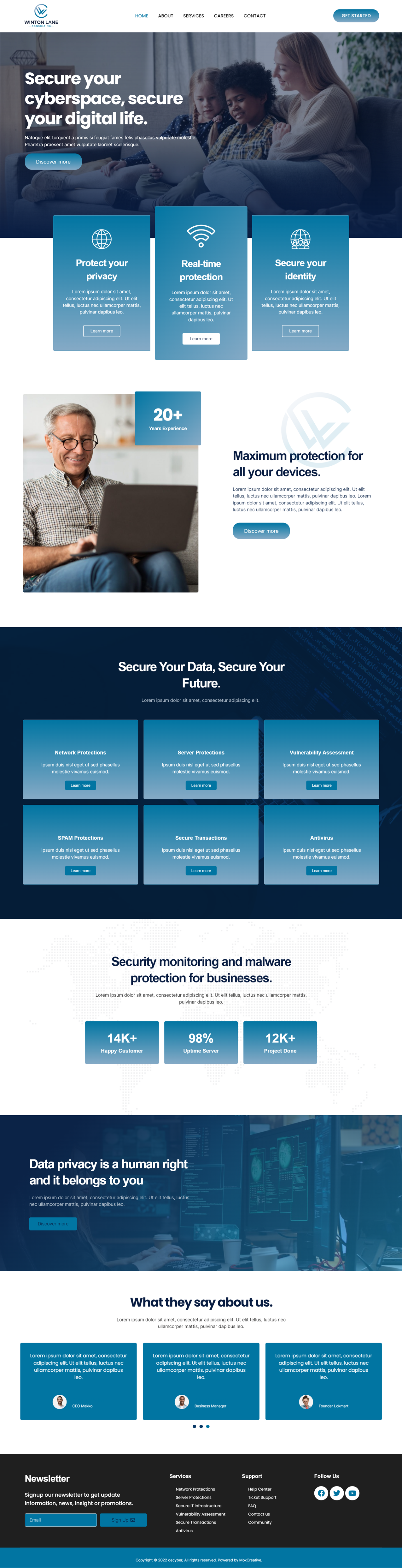 Web Design by WahDesign for this project | Design #31617555