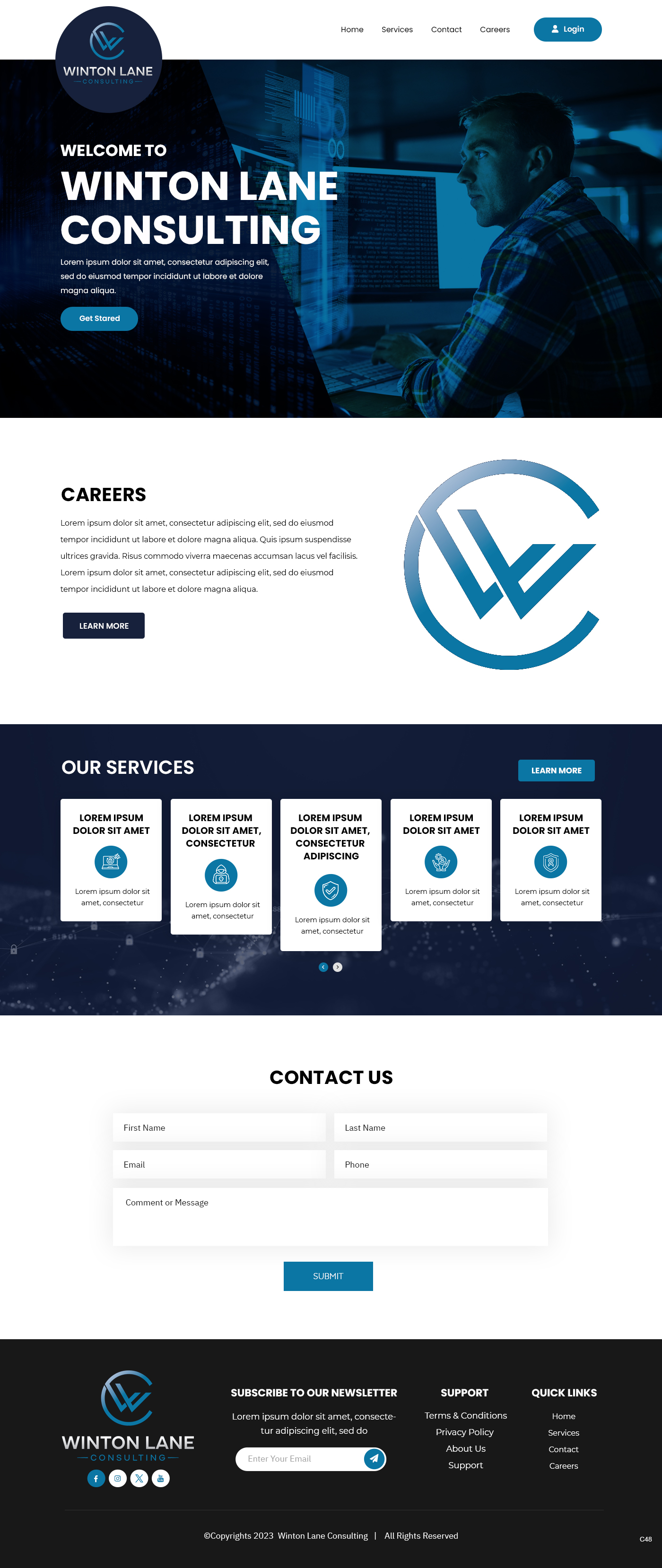 Web Design by pb for this project | Design #31612096