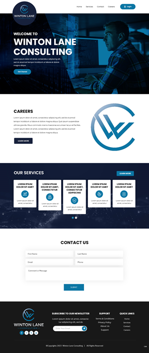 Web Design by pb for this project | Design: #31612096
