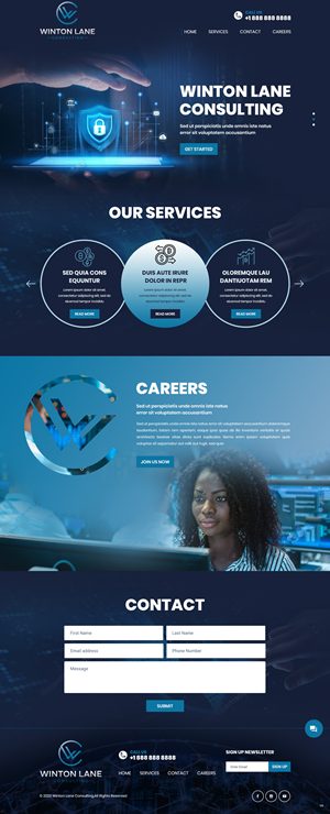 Web Design by pb for this project | Design: #31612097