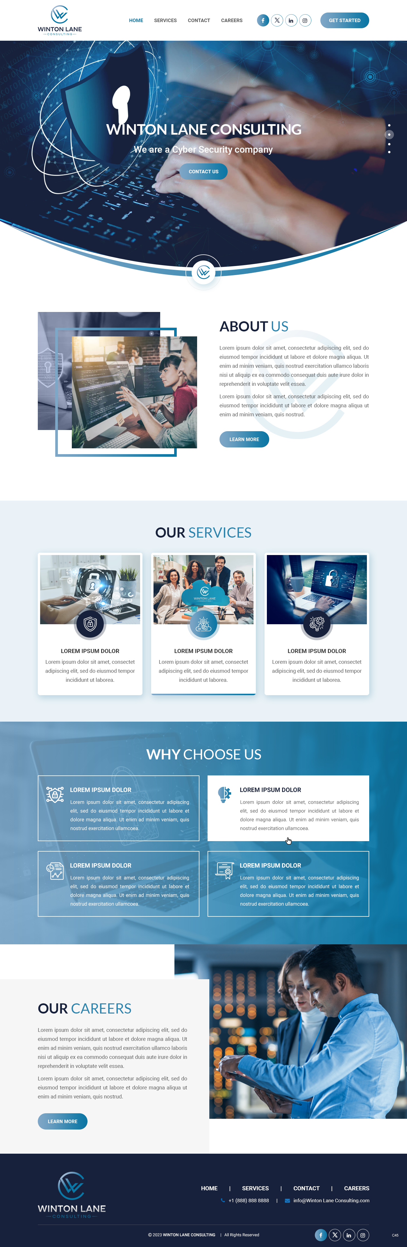 Web Design by pb for this project | Design #31612098