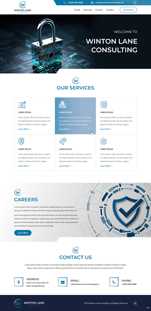 Web Design by pb for this project | Design: #31612103