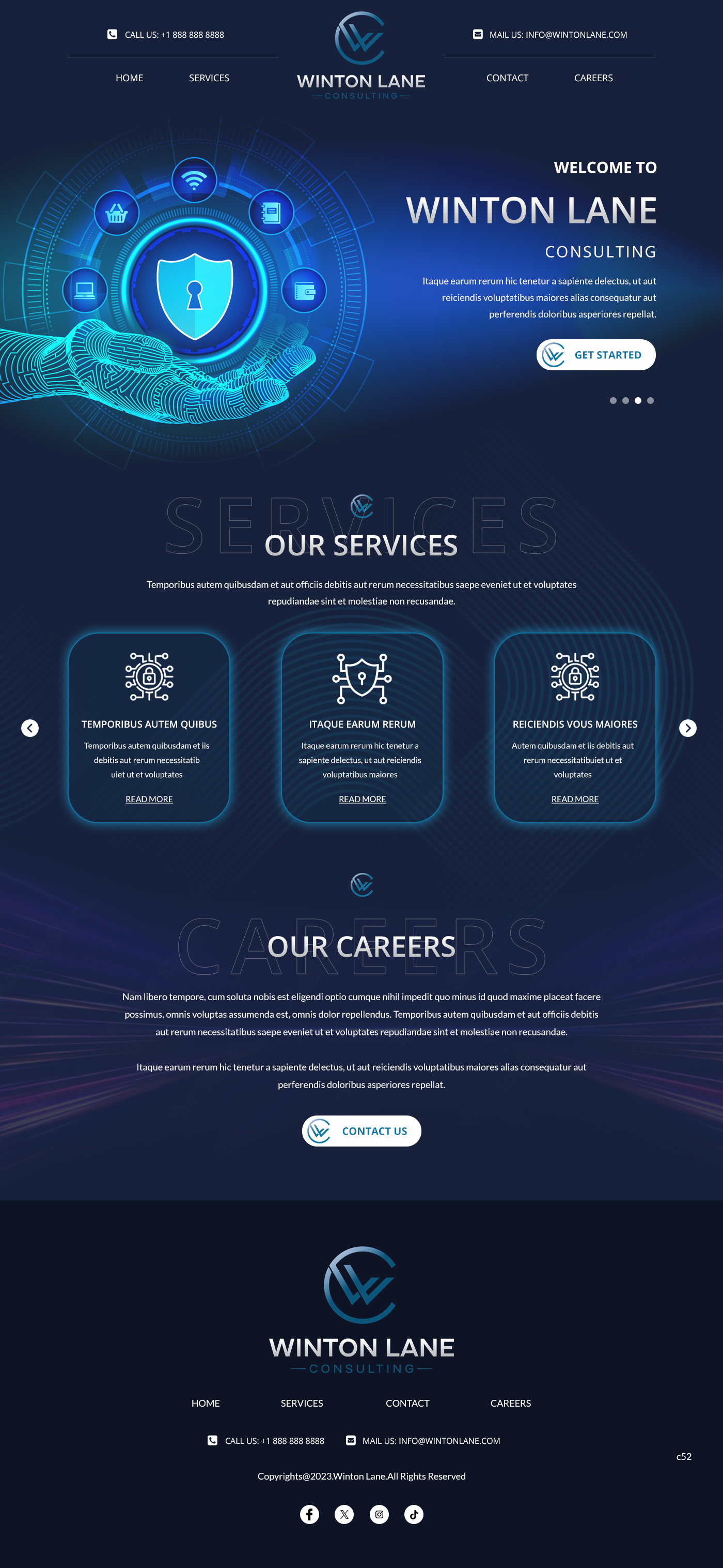 Web Design by pb for this project | Design #31612104