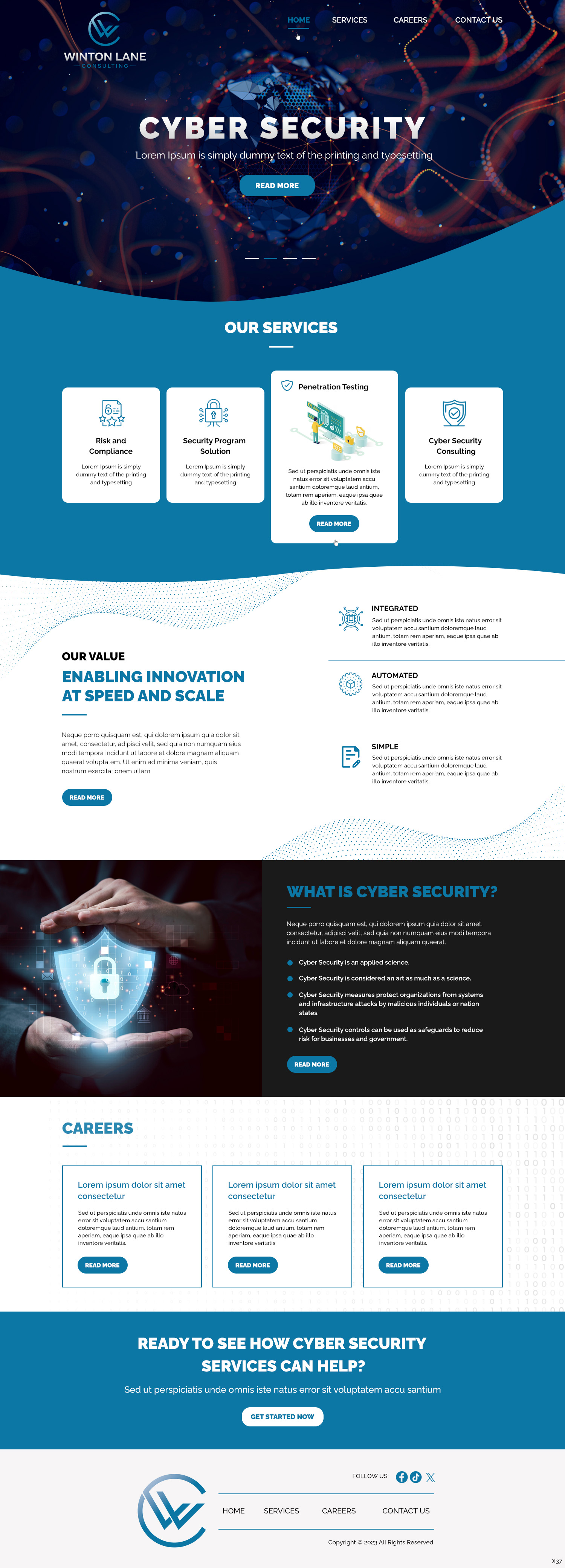 Web Design by pb for this project | Design #31612113