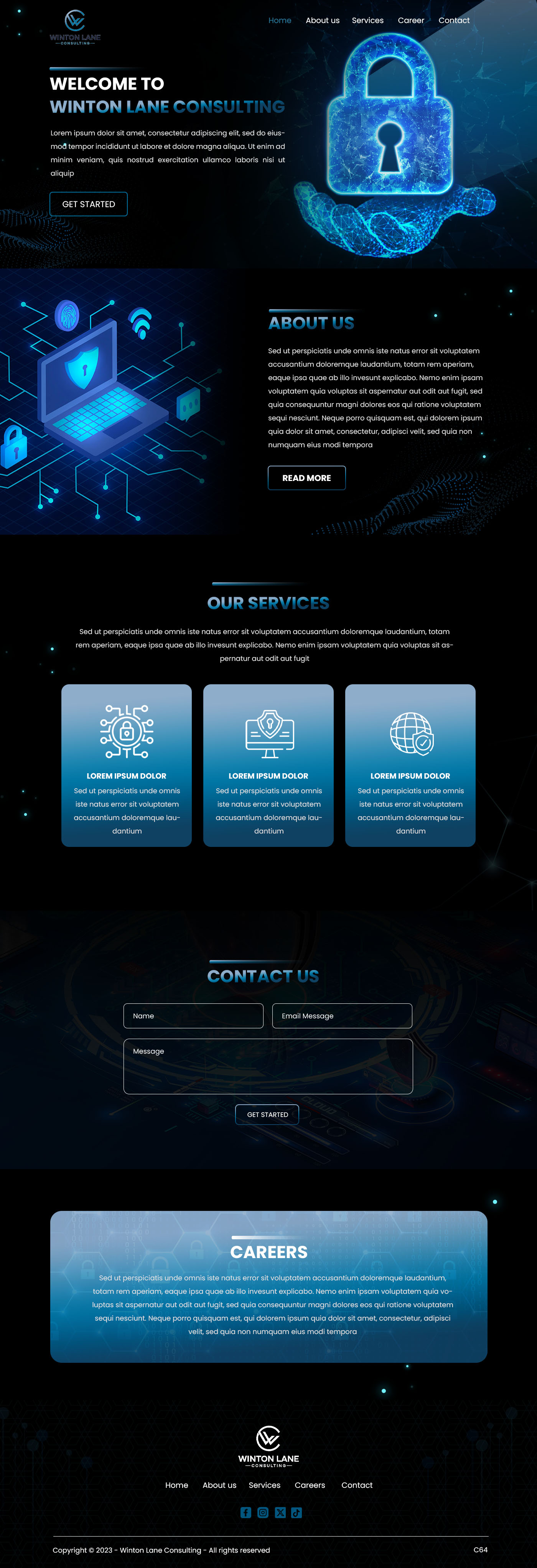 Web Design by pb for this project | Design #31612114