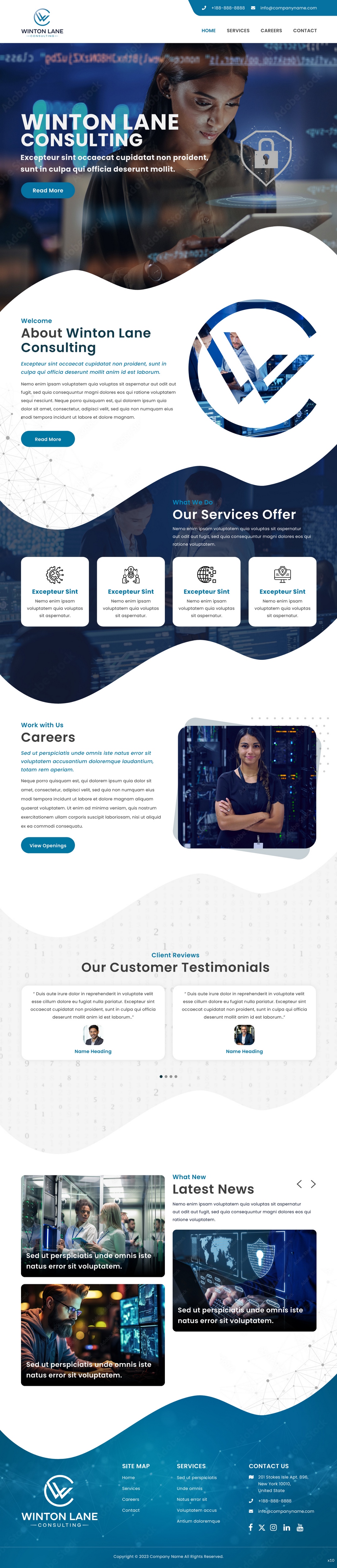 Web Design by pb for this project | Design #31612115