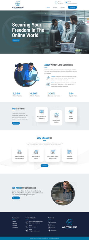 Web Design by Sbss for this project | Design: #31604618