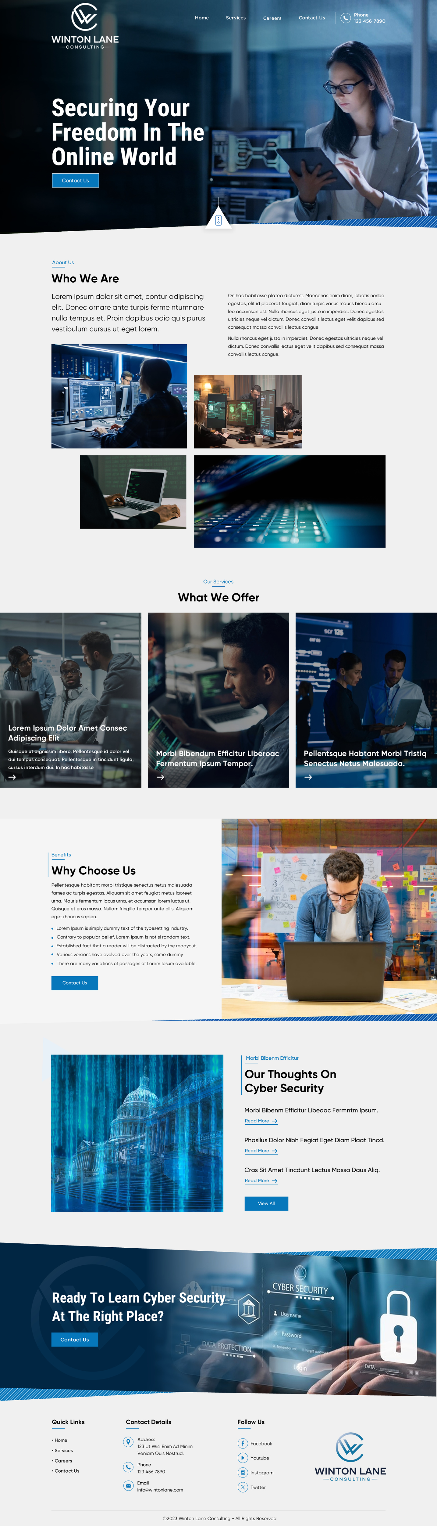 Web Design by Sbss for this project | Design #31604619