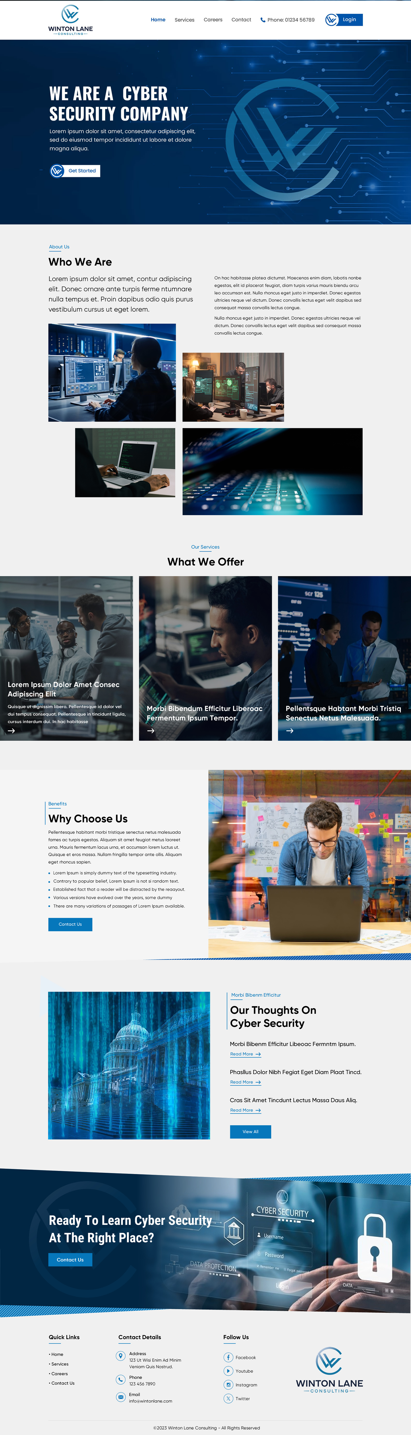 Web Design by Sbss for this project | Design #31605359