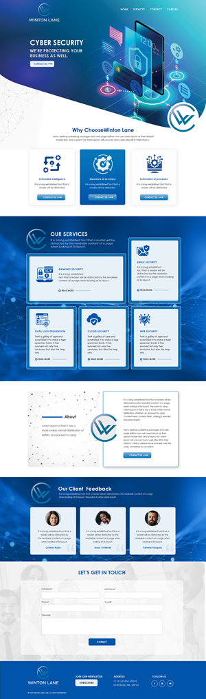 Web Design by Dream Logo Design for this project | Design #31605380