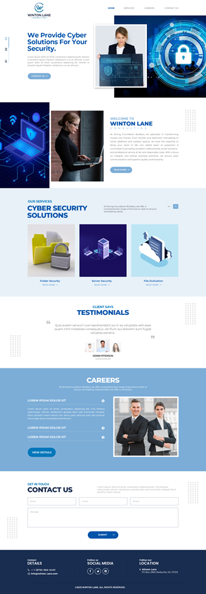 Web Design by Dream Logo Design for this project | Design: #31605381
