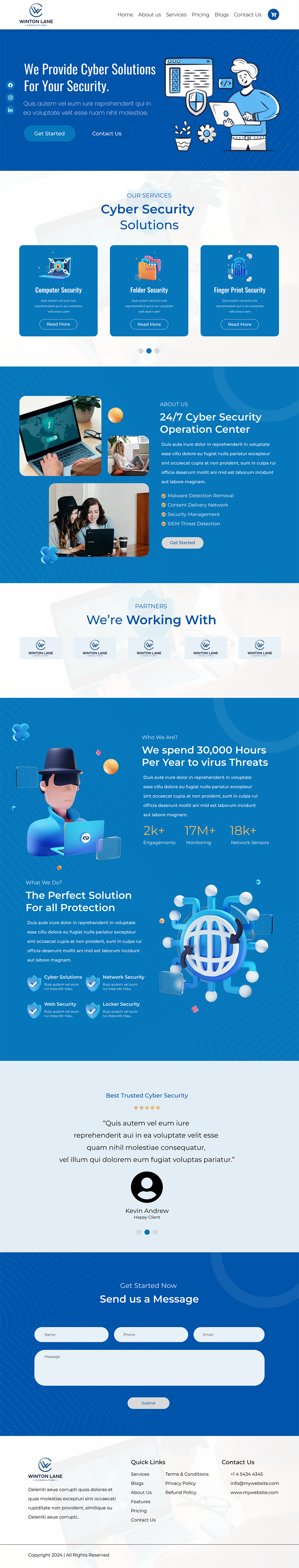 Web Design by taurgurdeep for this project | Design #31623973