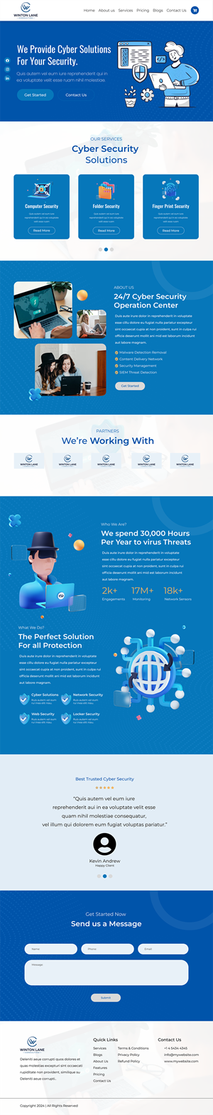 Web Design by taurgurdeep for this project | Design #31623973