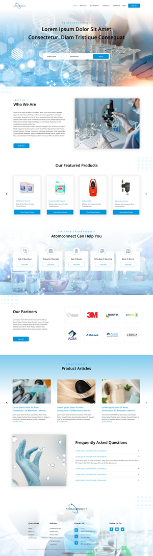 Web Design by SidraSultana for ONEELEVEN | Design #31621491