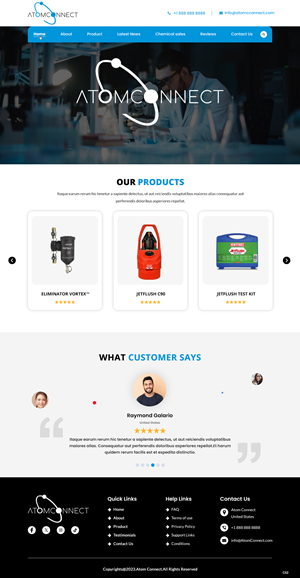 Web Design by pb for ONEELEVEN | Design: #31605185