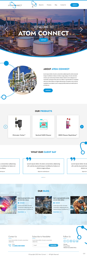 Web Design by pb for ONEELEVEN | Design: #31605187