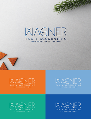 Logo Design by StromDesignHub for Wagner Tax + Accounting | Design #31605353