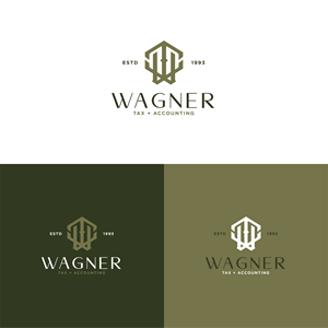 Logo Design by the3kings for Wagner Tax + Accounting | Design: #31603308