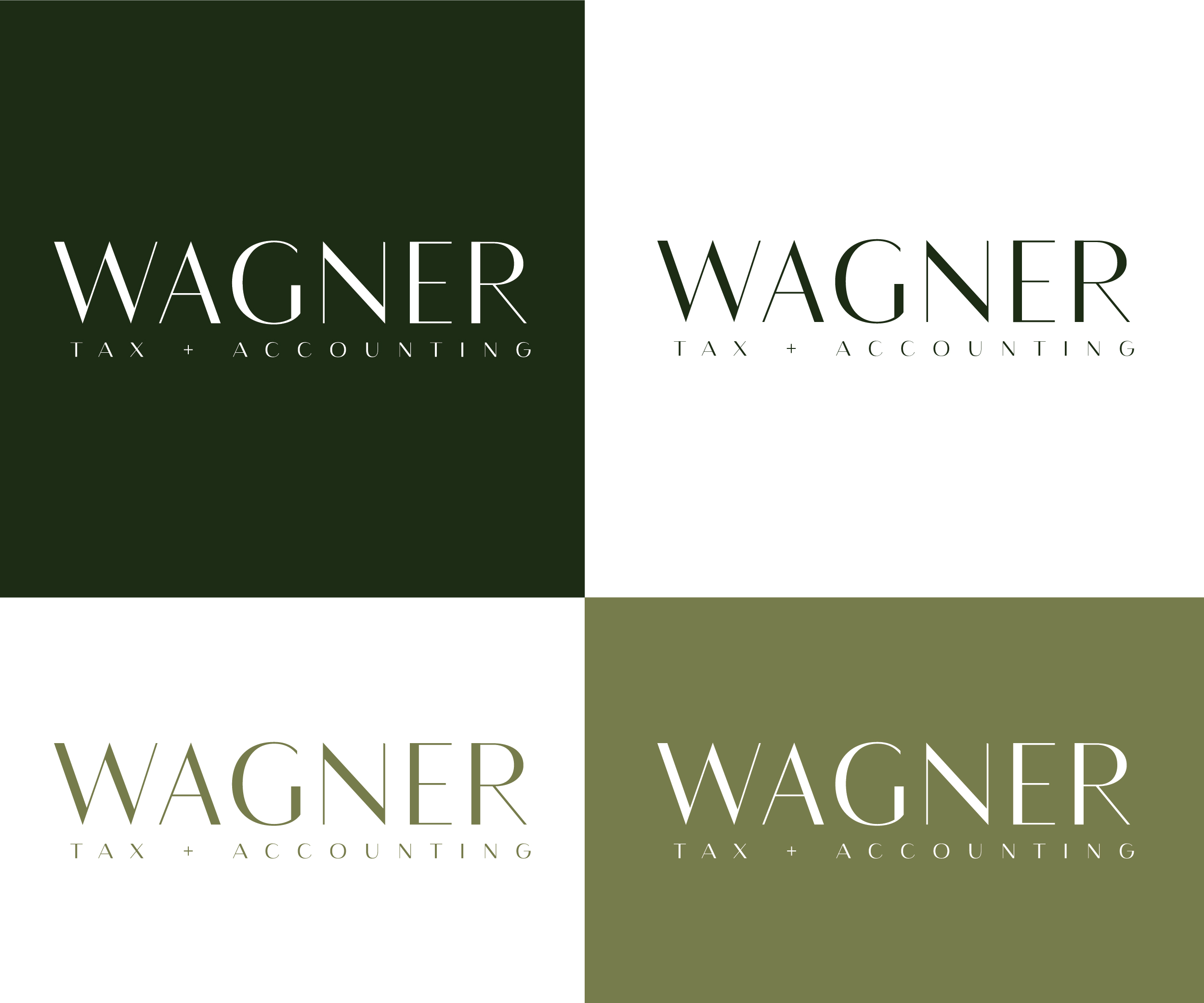 Logo Design by 99 Art.. for Wagner Tax + Accounting | Design #31593595