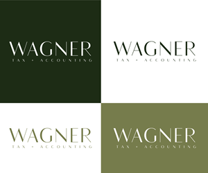 Logo Design by 99 Art.. for Wagner Tax + Accounting | Design: #31593595