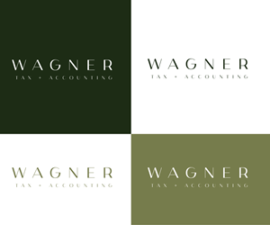 Logo Design by 99 Art.. for Wagner Tax + Accounting | Design: #31593596