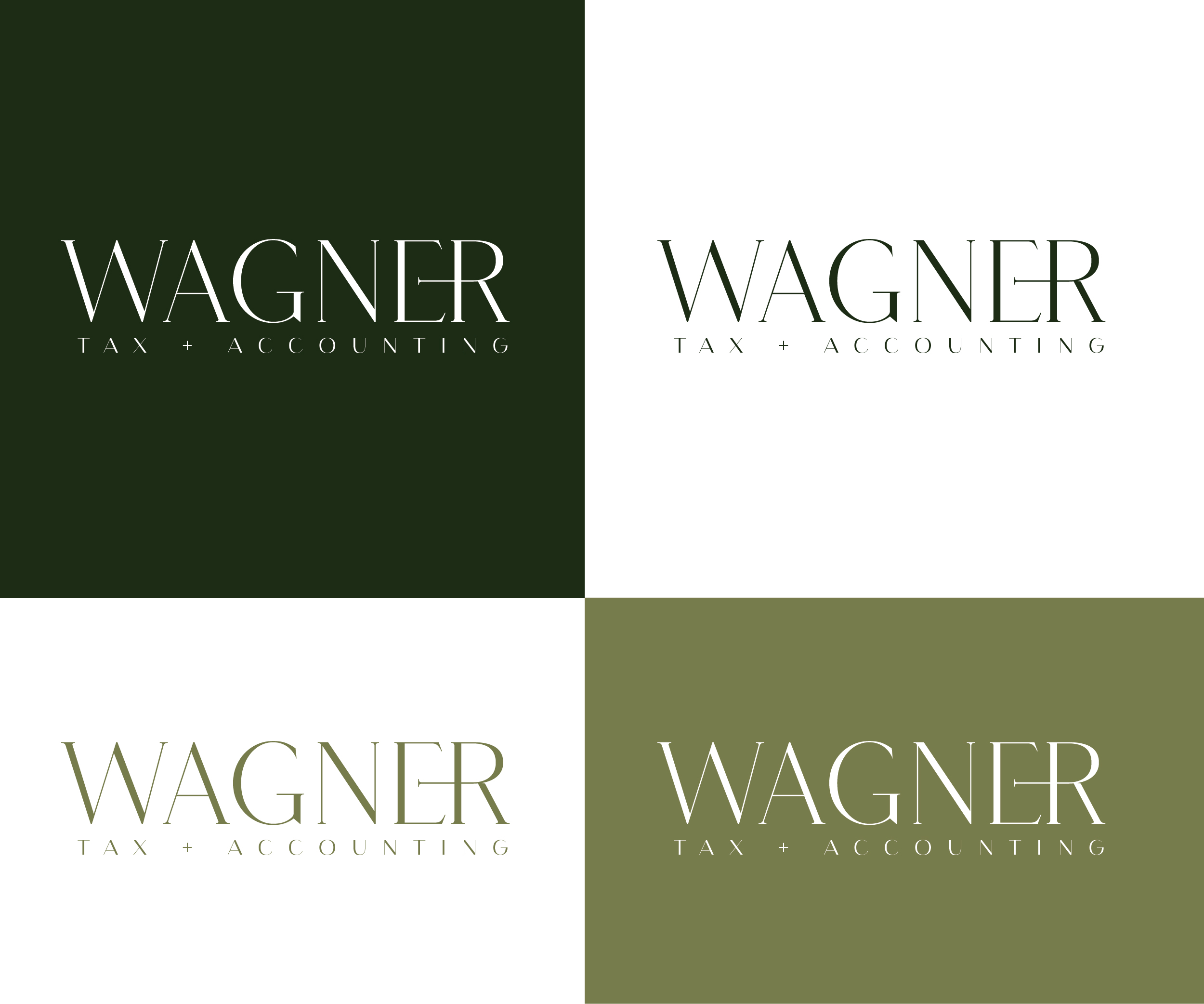 Logo Design by 99 Art.. for Wagner Tax + Accounting | Design #31593597