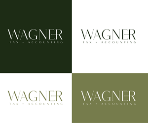 Logo Design by 99 Art.. for Wagner Tax + Accounting | Design: #31593597