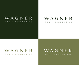 Logo Design by 99 Art.. for Wagner Tax + Accounting | Design: #31593599