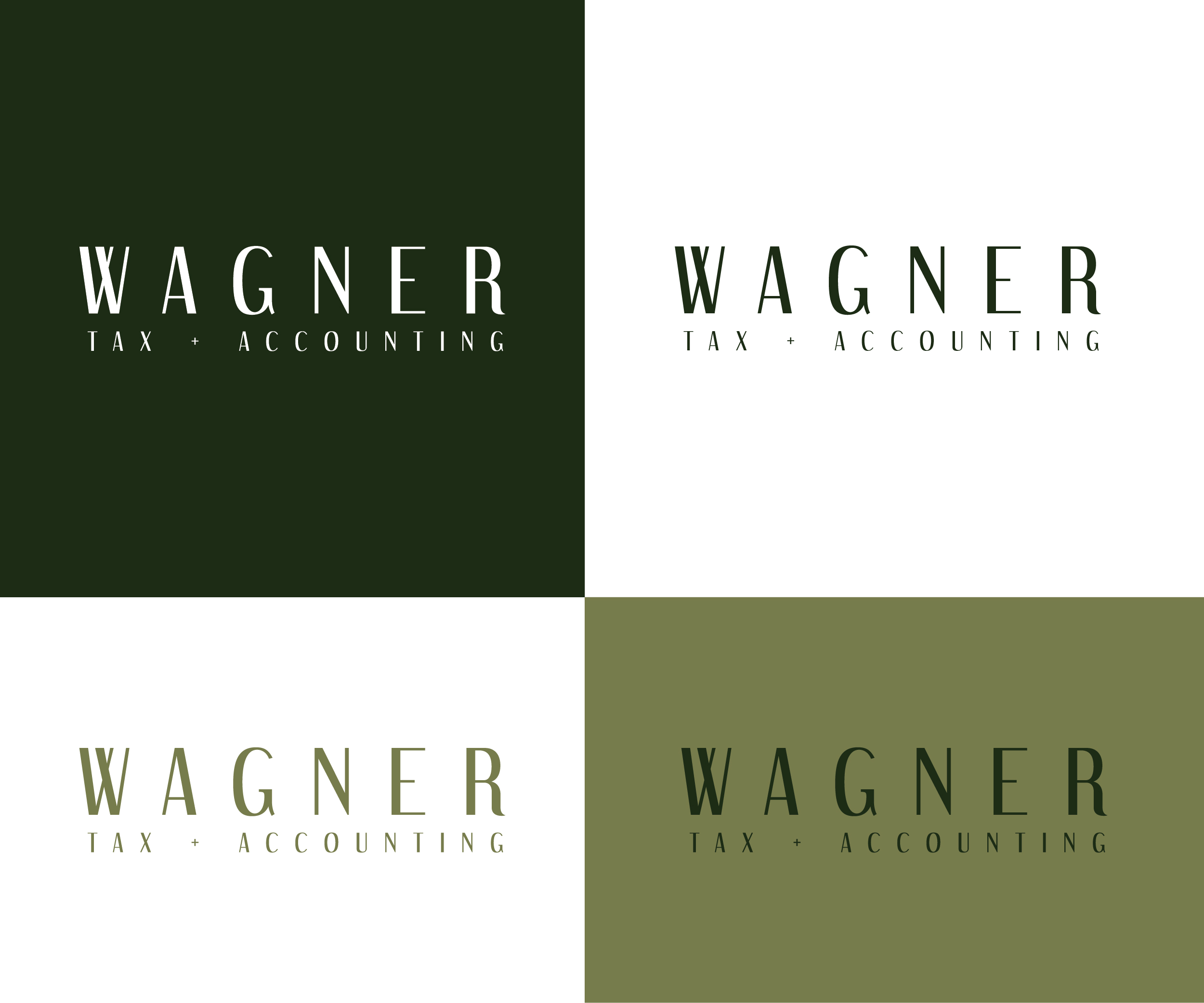 Logo Design by 99 Art.. for Wagner Tax + Accounting | Design #31593600