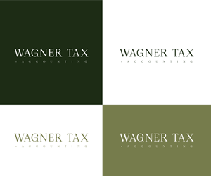 Logo Design by 99 Art.. for Wagner Tax + Accounting | Design: #31593791