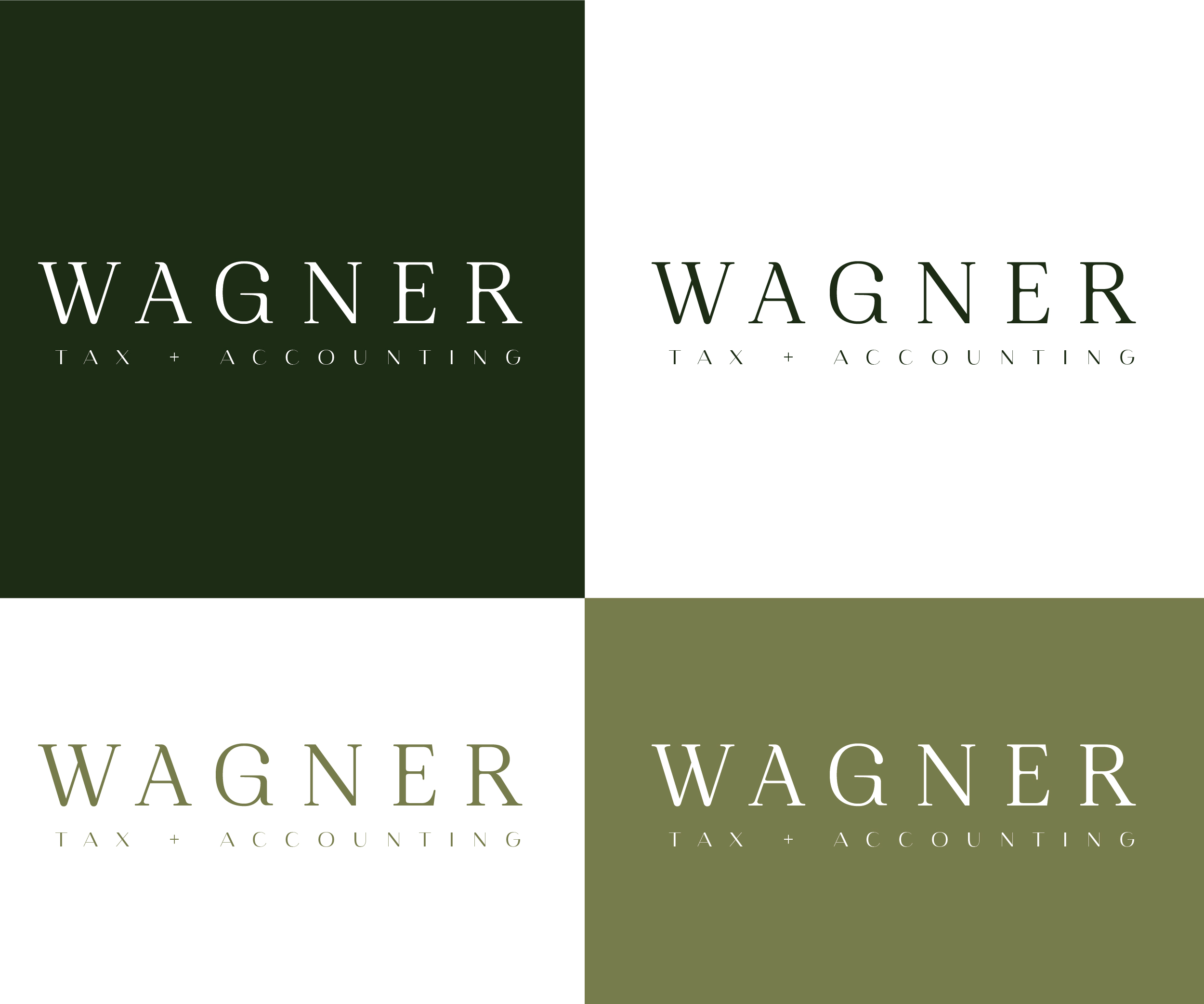 Logo Design by 99 Art.. for Wagner Tax + Accounting | Design #31593793