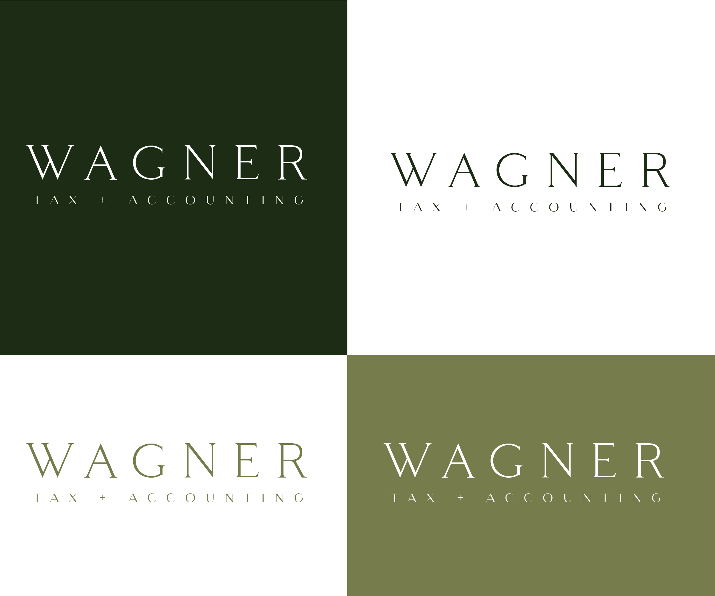 Logo Design by 99 Art.. for Wagner Tax + Accounting | Design #31593795
