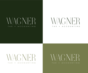 Logo Design by 99 Art.. for Wagner Tax + Accounting | Design: #31593796