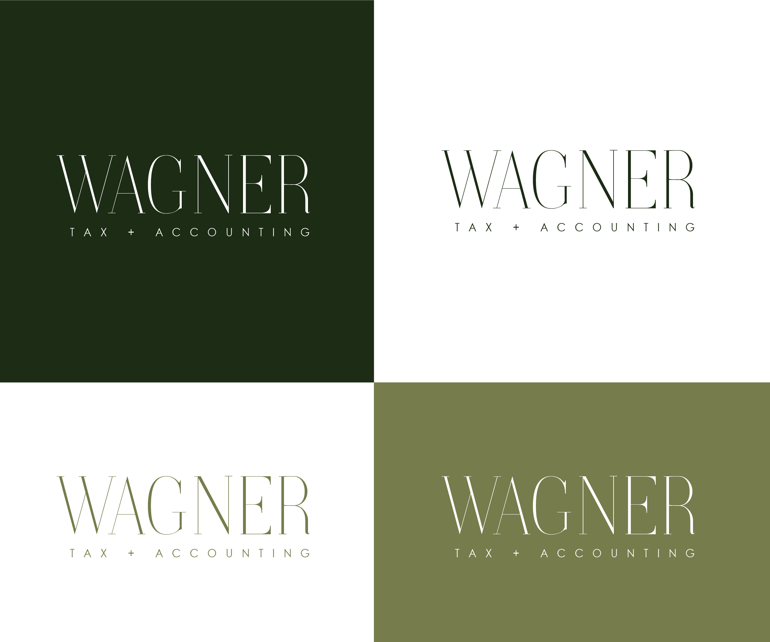 Logo Design by 99 Art.. for Wagner Tax + Accounting | Design #31593797