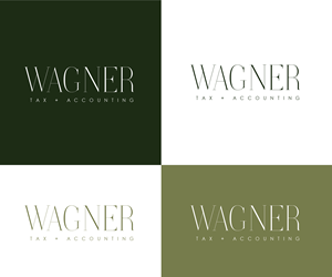 Logo Design by 99 Art.. for Wagner Tax + Accounting | Design: #31593797