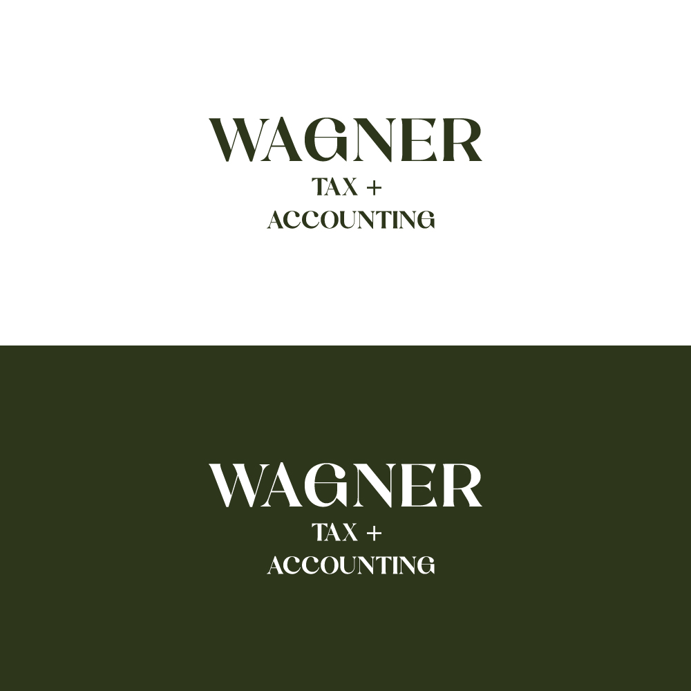 Logo Design by MD SHANAWAS7 for Wagner Tax + Accounting | Design #31600081