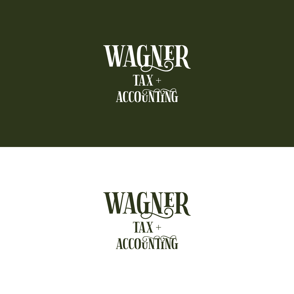 Logo Design by MD SHANAWAS7 for Wagner Tax + Accounting | Design #31600087
