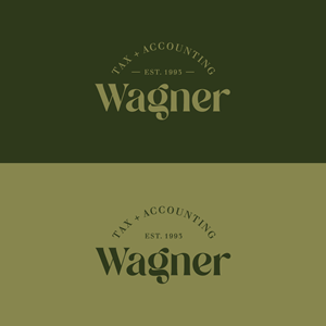 Diseño de Logo por McFadden Design para Wagner Tax + Accounting | Diseño: #31637154